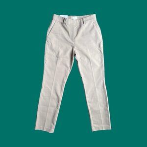 Beige Pant Regular Waist